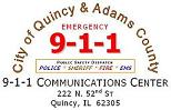 City of Quincy and Adams County 9-1-1 Communications Center logo